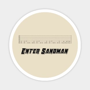 Enter sandman Magnet